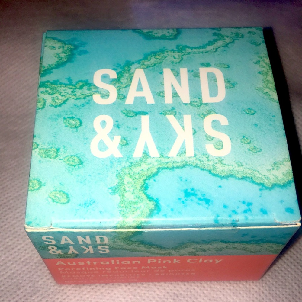 Australian pink clay mask